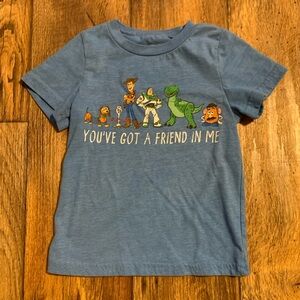 Kids Toy Story blue T-Shirt- Size: 3T